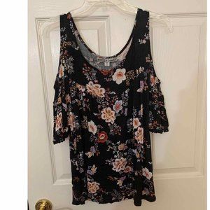 Gypsies & Moondust Floral Off The Shoulder Top